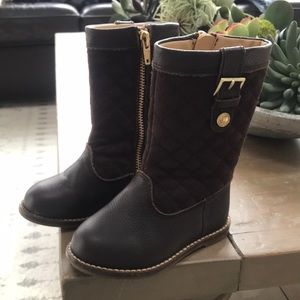 Janie and Jack Brown Riding Boots
